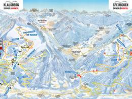 Mappa delle piste Klausberg - Skiworld Ahrntal