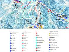 Mappa delle piste Zoncolan - Ravascletto/Sutrio
