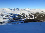 Vista sulle piste presso la seggiovia Wawa