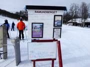 Informazioni all’ingresso degli impianti di risalita