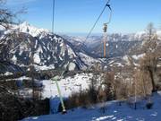 Hösslift - Skilift con T-bar/ancora