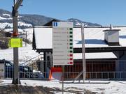 Informazioni operative attuali alla stazione a valle di Waltensburg