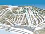 Mappa delle piste Cascade Mountain