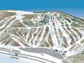 Mappa delle piste Cascade Mountain