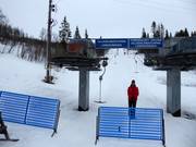 Ullâdalsliften 1 - Skilift con T-bar/ancora