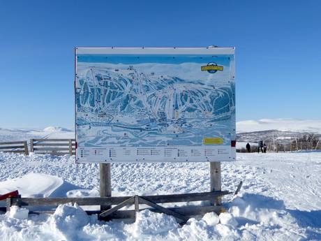 Härjedalen: Orientamento nei comprensori sciistici – Orientamento Ramundberget