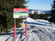 Segnaletica sulle piste