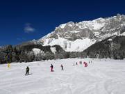 Pista facile presso la seggiovia Bergkristalllift