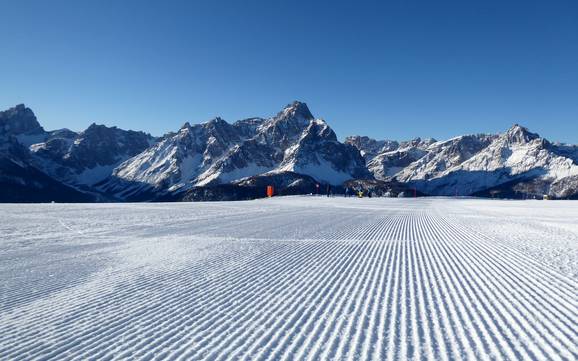 Preparazione delle piste Alta Val Pusteria (Alto Adige) – Preparazione delle piste 3 Cime/3 Zinnen Dolomiti - Monte Elmo/Orto del Toro/Croda Rossa/Passo Monte Croce