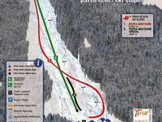 Mappa delle piste Piatra Grăitoare
