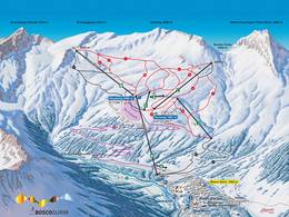 Mappa delle piste Bosco Gurin - Grossalp