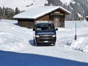 Lo skibus dalla Gasthaus Gerschnialp