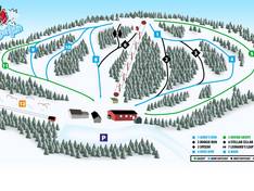 Mappa delle piste Boogie Mountain - Espanola