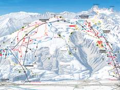Mappa delle piste Pizol - Bad Ragaz/Wangs