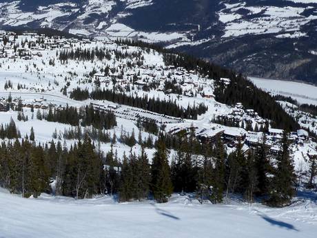 Oppland: Accesso nei comprensori sciistici e parcheggio – Accesso, parcheggi Kvitfjell