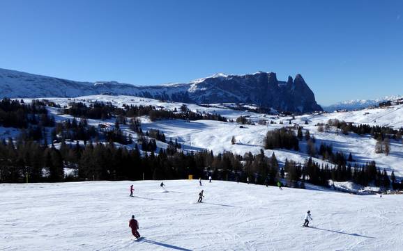 Alpe di Siusi: Dimensione dei comprensori sciistici – Dimensione Alpe di Siusi (Seiser Alm)