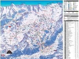 Mappa delle piste Ischgl/Samnaun - Silvretta Arena