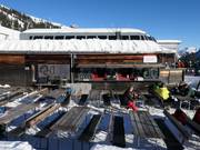 Area di corteggiamento presso la stazione a valle della Möserbahn