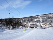 Fäbodknappen - Skilift a piattello
