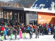 Bar della funivia alla stazione a valle della Ettelsberg-Seilbahn
