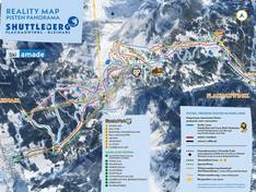 Mappa delle piste Flachauwinkl/Kleinarl (Shuttleberg)