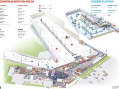 Mappa delle piste SnowWorld Rucphen