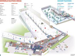 Mappa delle piste SnowWorld Rucphen