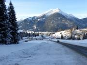 Ehrwald parte sotto la stazione a valle