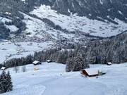 Vista sulla località di Lenk