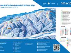 Mappa delle piste Mariborsko Pohorje - Maribor