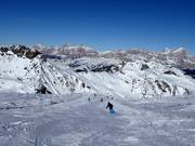 Pista sulla Marmolada