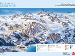 Mappa delle piste Krippenstein - Obertraun
