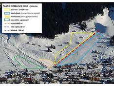 Mappa delle piste Lüina - Airolo