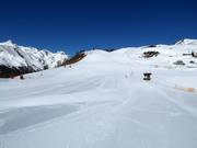 Pista Tschunggaipiste alla stazione intermedia