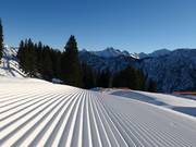 Preparazione delle piste di prima classe