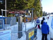 Patyczak Nartorama II (N4) - Skilift a piattello