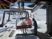 Presso le seggiovie è presente il personale che aiuta nella salita