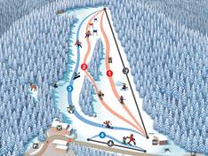 Mappa delle piste Eberschwang - Hausruck