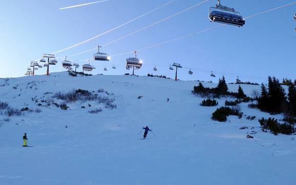 Comprensori sciistici per sciatori esperti e freeriding Traunstein – Sciatori esperti, freerider Steinplatte Winklmoosalm - Waidring/Reit im Winkl