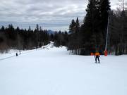 Pista facile presso lo skilift nella zona a valle