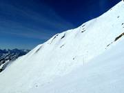 Area freeride sotto la stazione a monte
