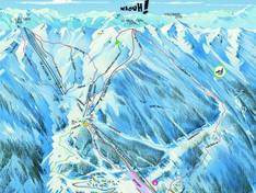 Mappa delle piste Le Seignus