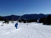 Innevamento con lance presso Milchhäusl-6er-Express