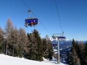 Arndt - 6pers.| Seggiovia ad alta velocità (ad agganciamento automatico) con cupole di protezione