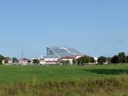 Vista sulla pista coperta alpincenter Hamburg-Wittenburg