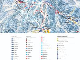Mappa delle piste Zoncolan - Ravascletto/Sutrio