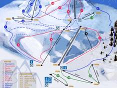 Mappa delle piste Seli