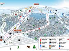 Mappa delle piste Vaset