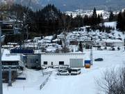 Campeggio presso la stazione a valle