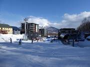 Alloggi presso la stazione a valle dell'Ace Family Quad